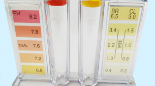 余氯、PH值二合一測試盒